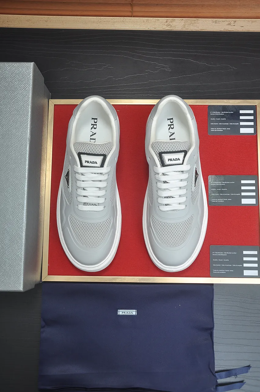 Men's shoes 💰580💶【PRADA】Top original, new season, high quality original goods, top imported calfskin with original imported glue, imported cowhide inside with original cowhide feet, original outsole! Quality guaranteed! Code 38-45 (45 customized)